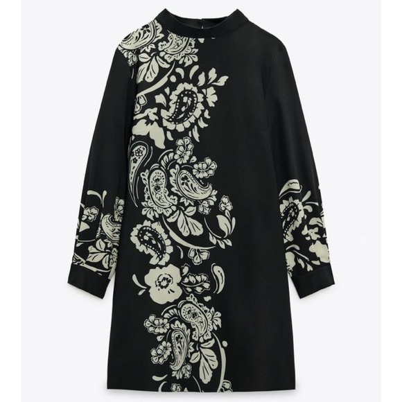 Zara Dresses Zara Shirt Floral Print Dress Poshmark